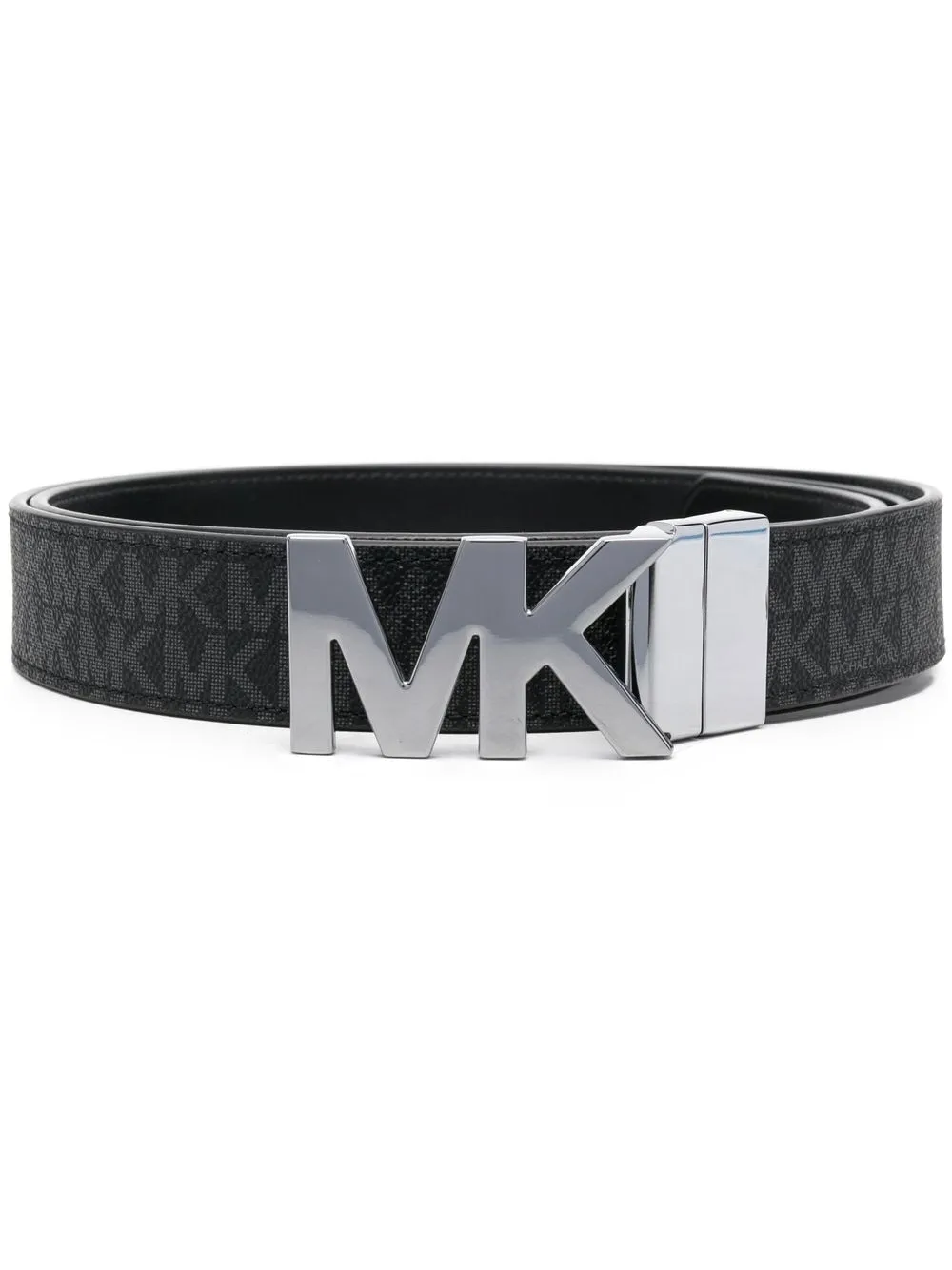 

Ремень с пряжкой-логотипом Michael Michael Kors, черный
