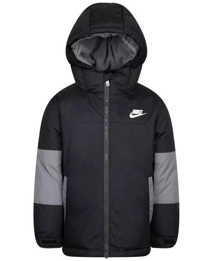 

Куртка нейтральная 3-в-1 для мальчиков и девочек 4-7 лет Nike, черный