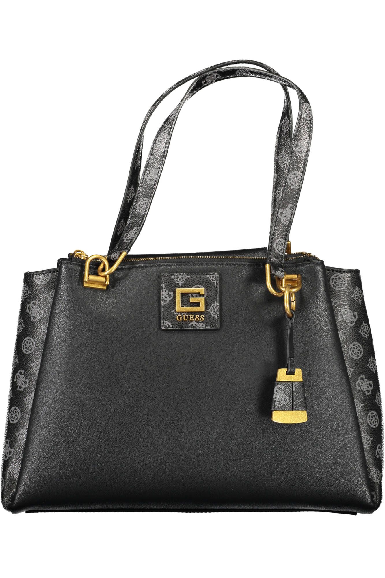 

Черная женская сумка из полиуретана Guess Shoes