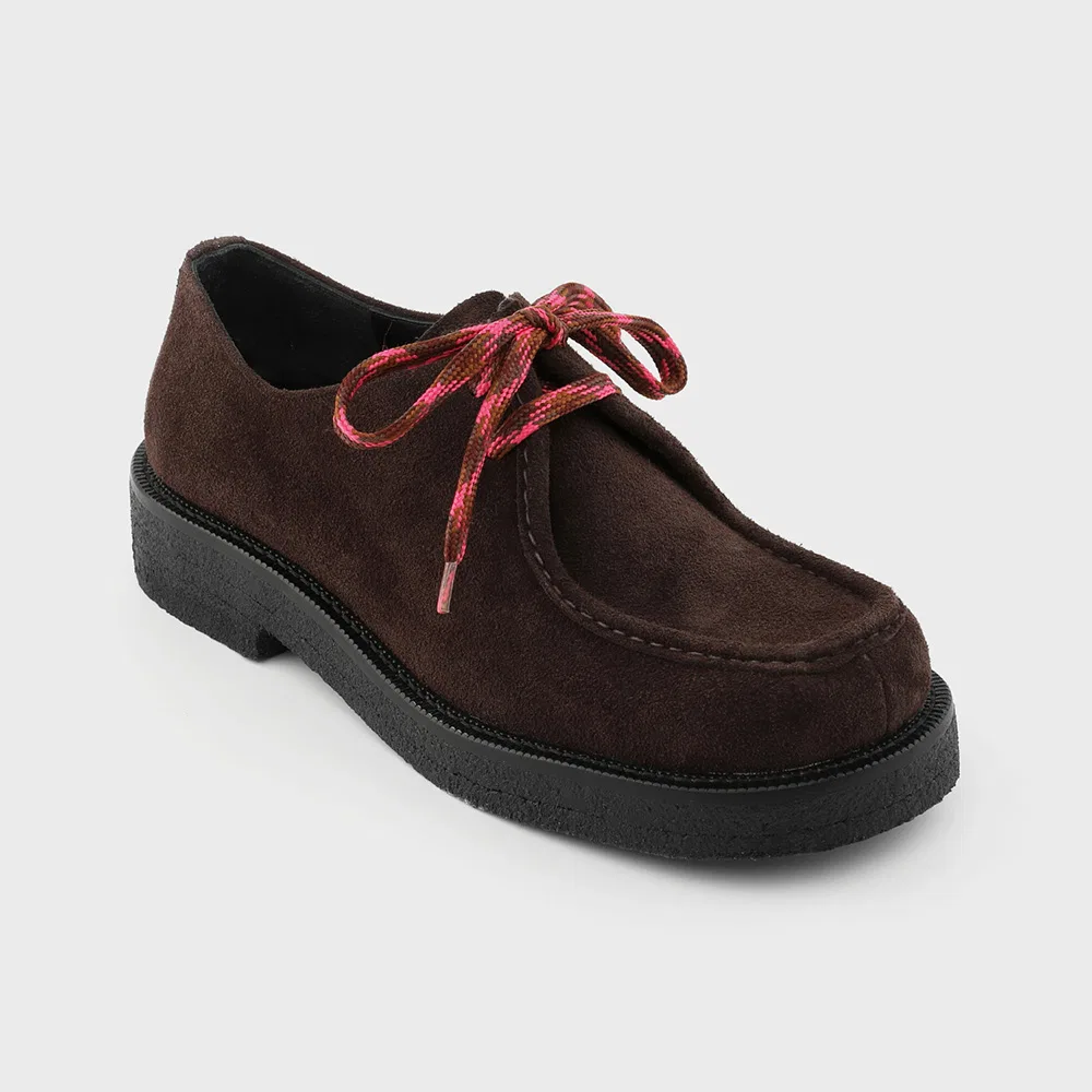 Мужские туфли Awsb Roisy Crepe Sole, тёмно-фиолетовые, от Awesomebee — фото 2