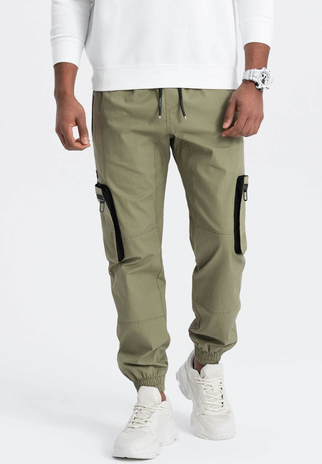 

Спортивные штаны Jogger With Pockets Ombre, оливковый