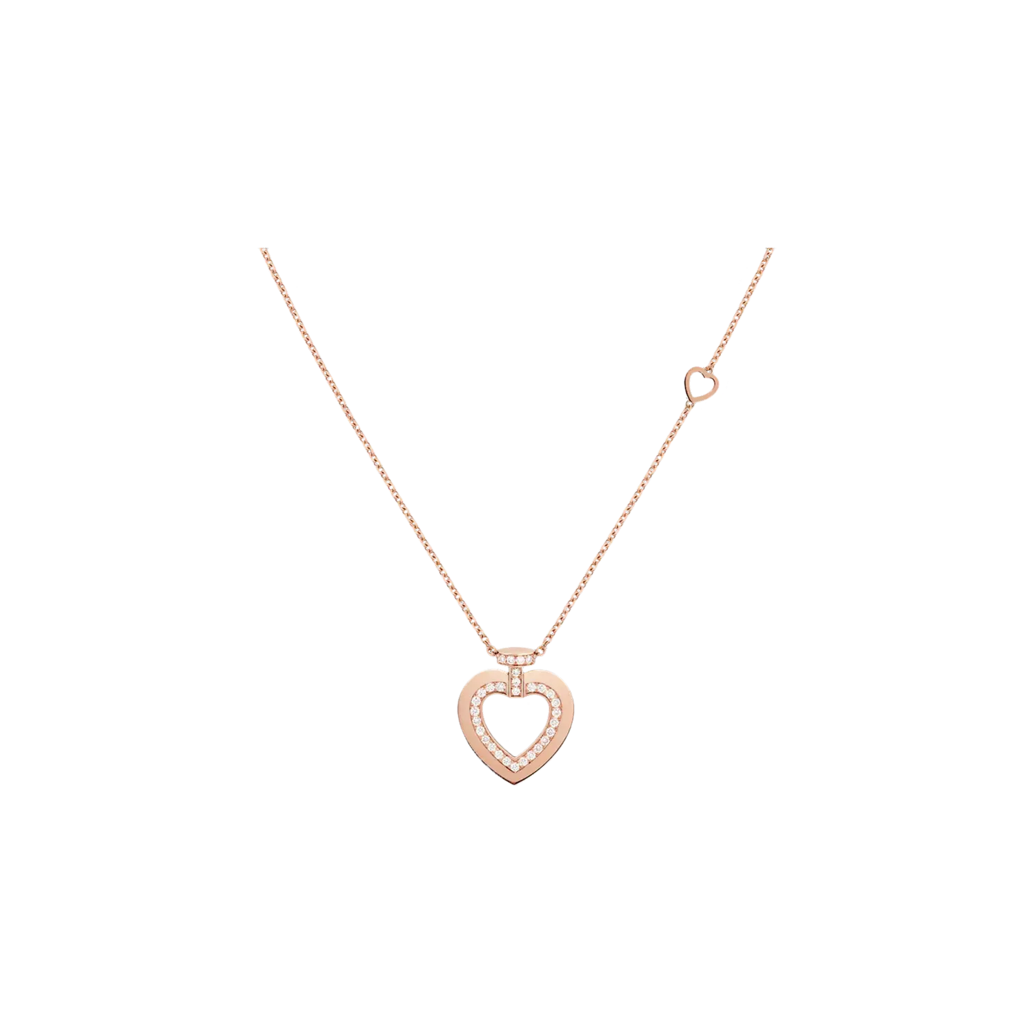 

Колье Fred Pretty woman "I love you" из розового золота с бриллиантами