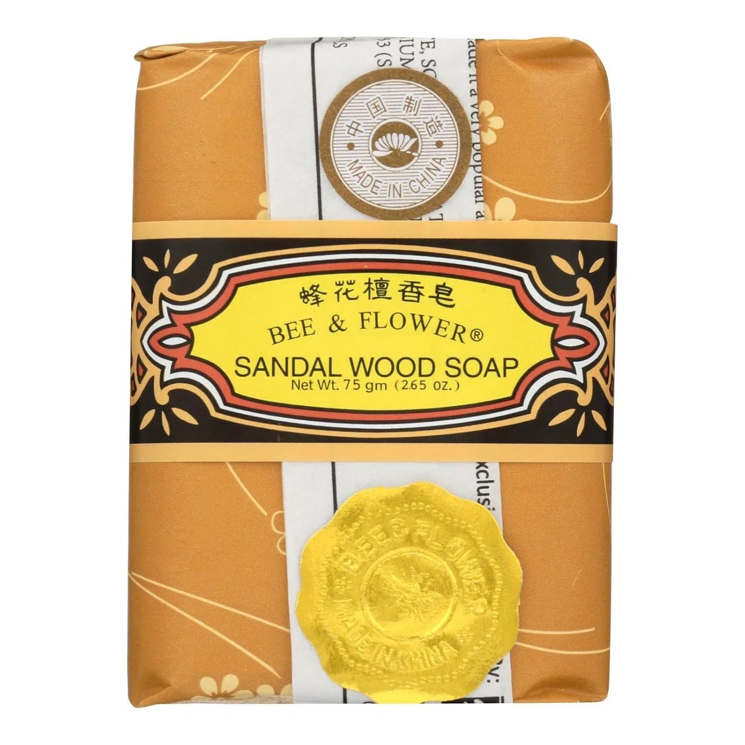 Мыло «Sandalwood» от Bee and Flower, 75 г, 12 шт. Bee & Flower