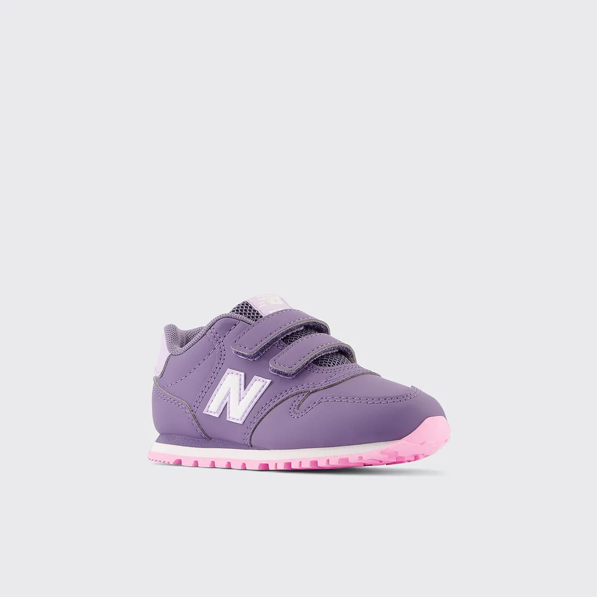Детские повседневные кроссовки 500 на липучке New Balance, фиолетовый — фото 2