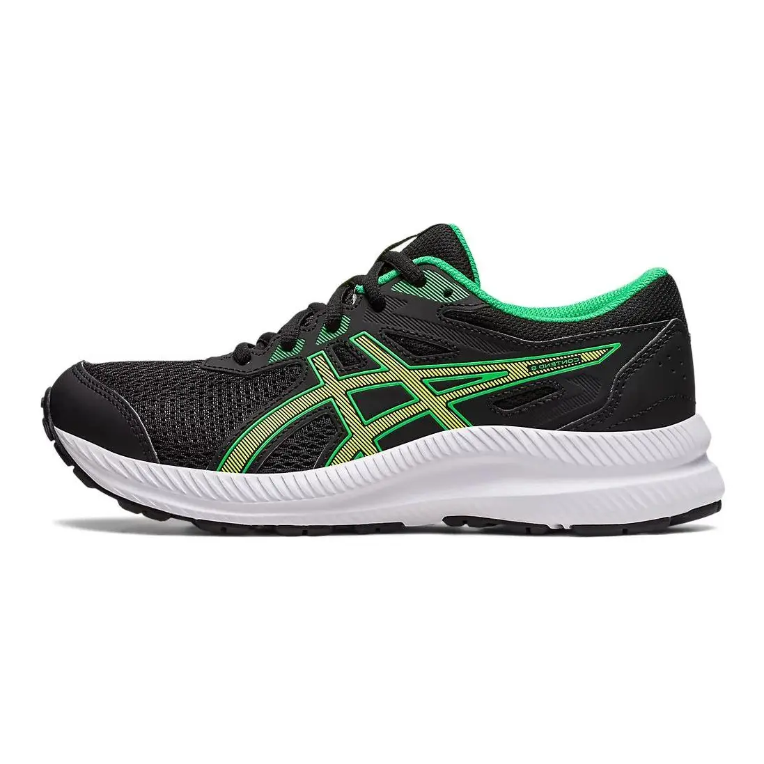 

Кроссовки детские Gel-Contend 8 GS Asics, черный/зеленый
