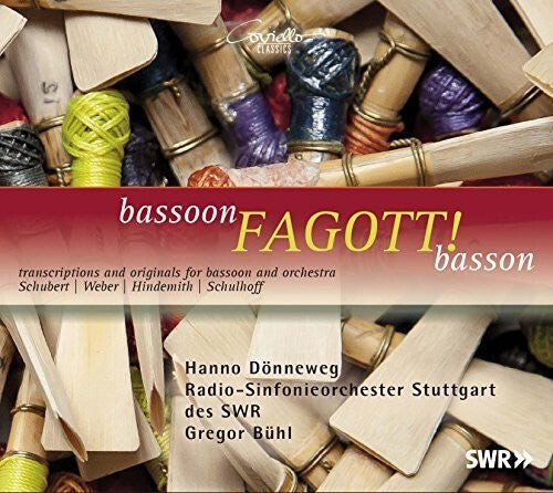 

CD диск Hindemith / Donneweg / Stuttgart Radio Sym Orch: Bassoon