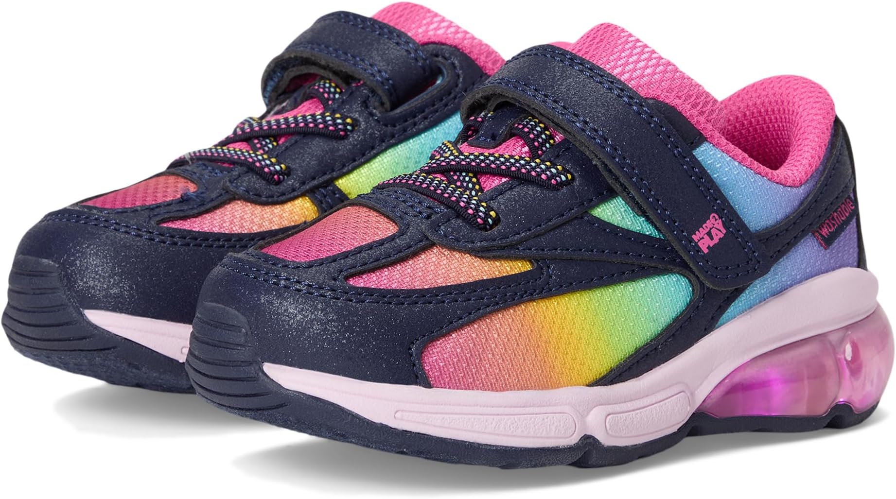 

Кроссовки Stride Rite M2P Lighted Phantom, цвет Rainbow