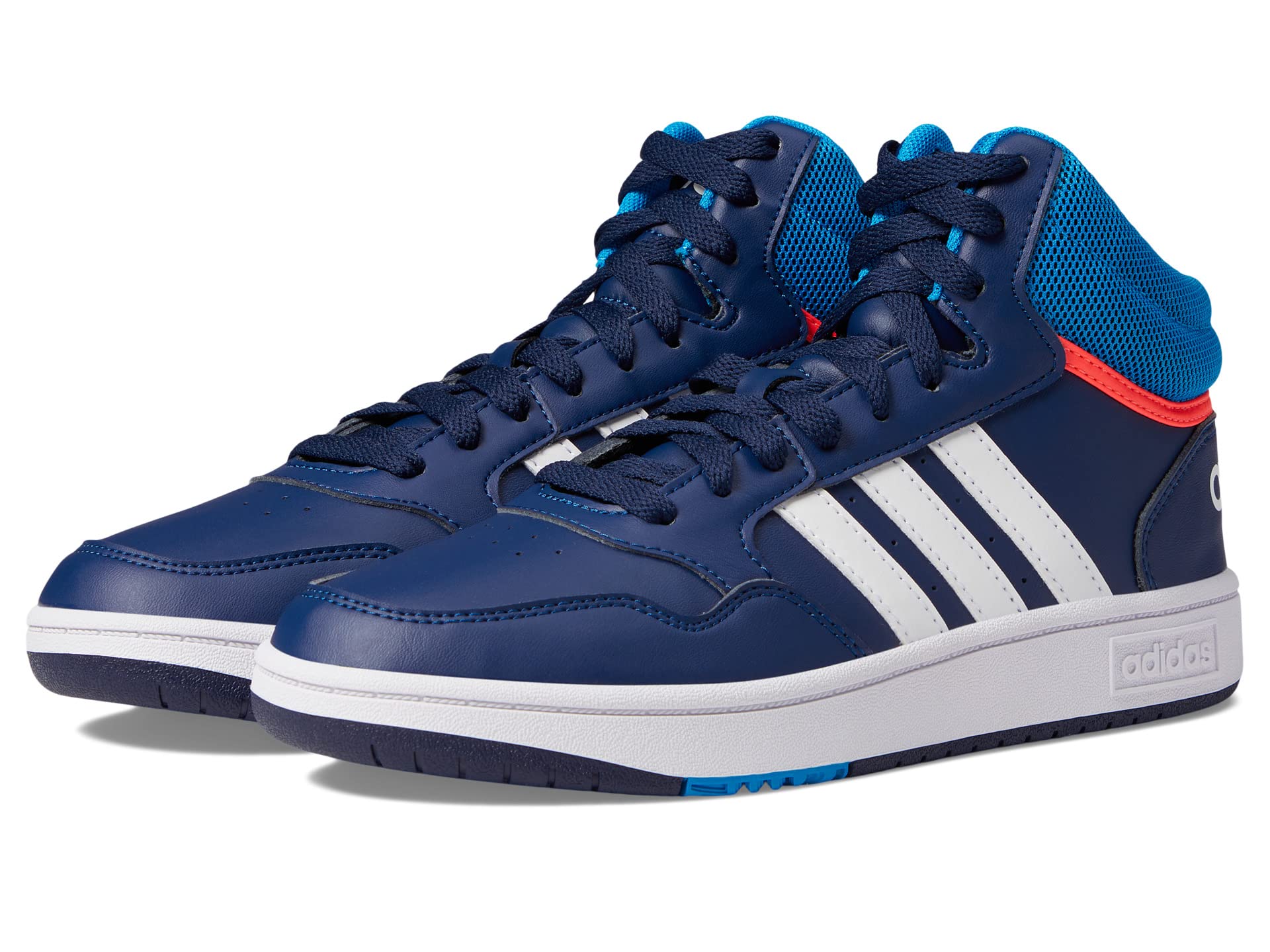 

Кроссовки Adidas Kids Hoops Mid 3.0, Dark Blue/Blue Rush/Turbo