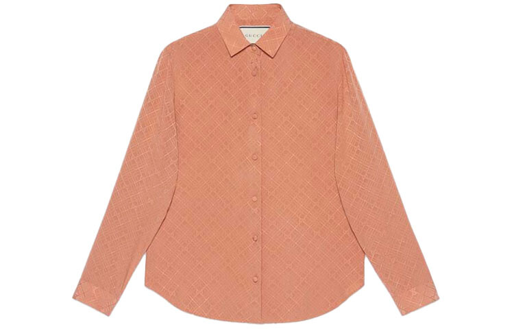 

Рубашка женская розово-розовая Gucci