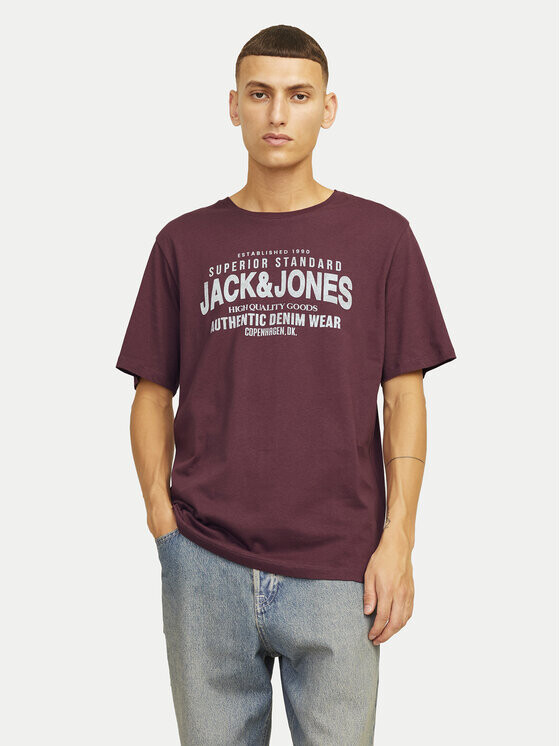 

Футболка стандартного кроя Jack&Jones, красный