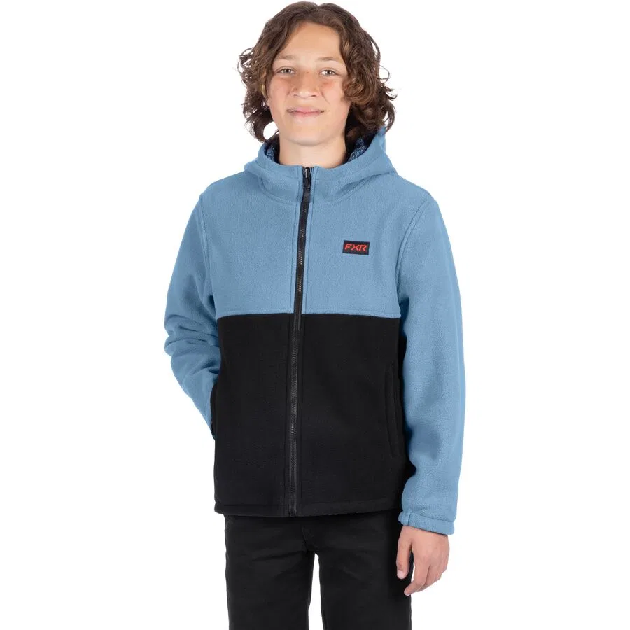 Двусторонняя куртка для подростков Fxr, Element Blue Hazard — фото 3