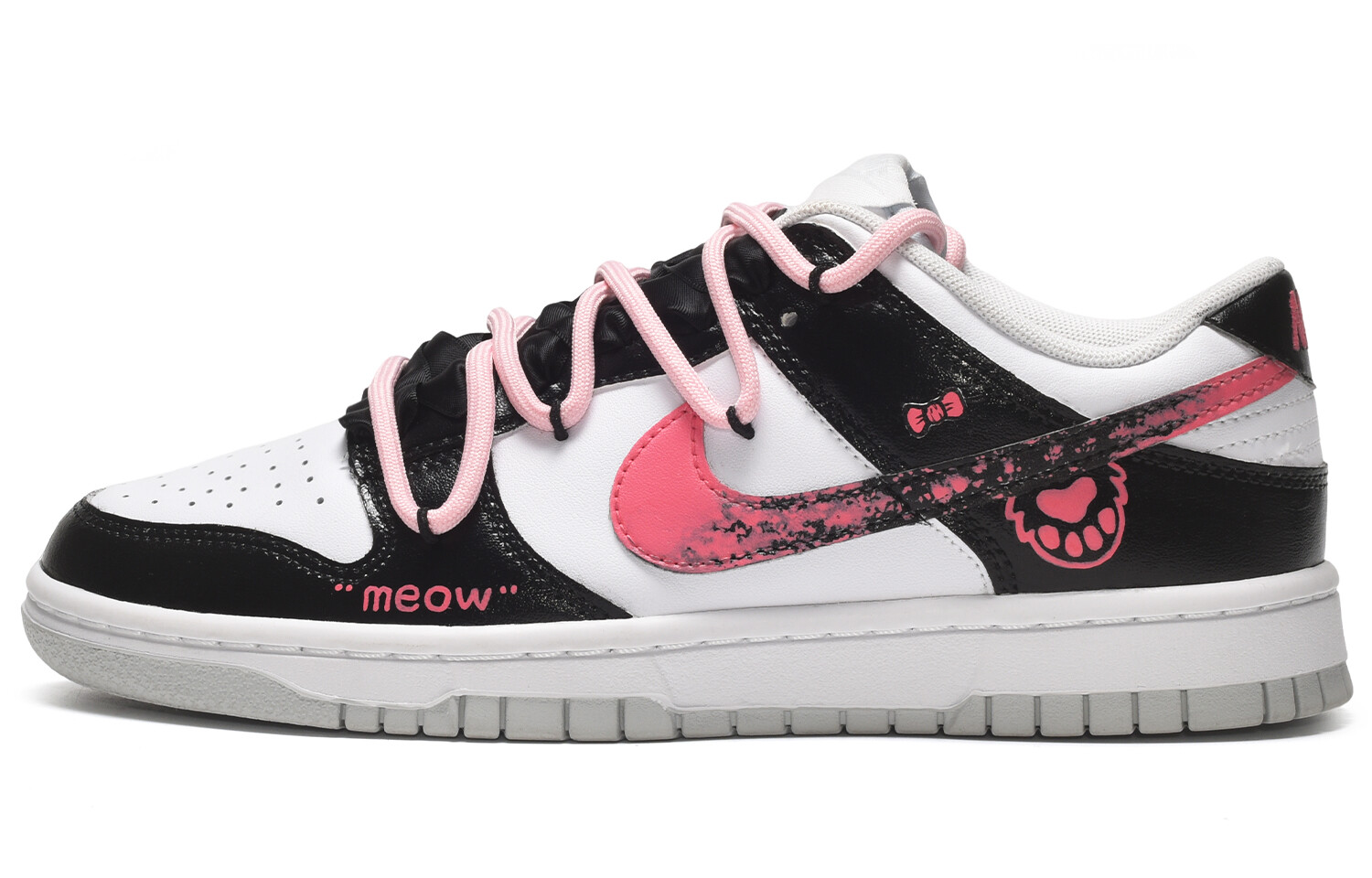 

Мужские кроссовки для скейтбординга Nike Dunk, Black/Pink