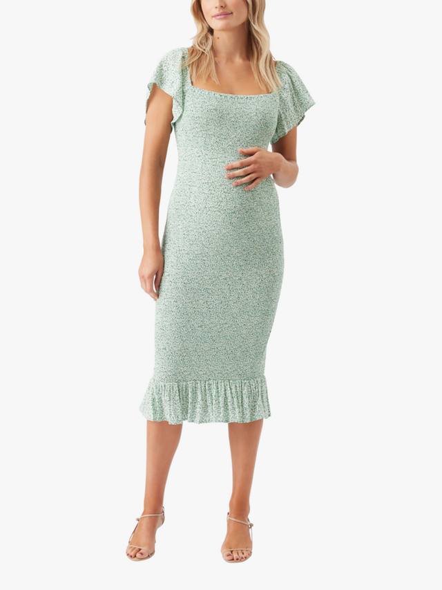 

Платье Selma Shirred для беременных миди в стиле бодикон Ripe