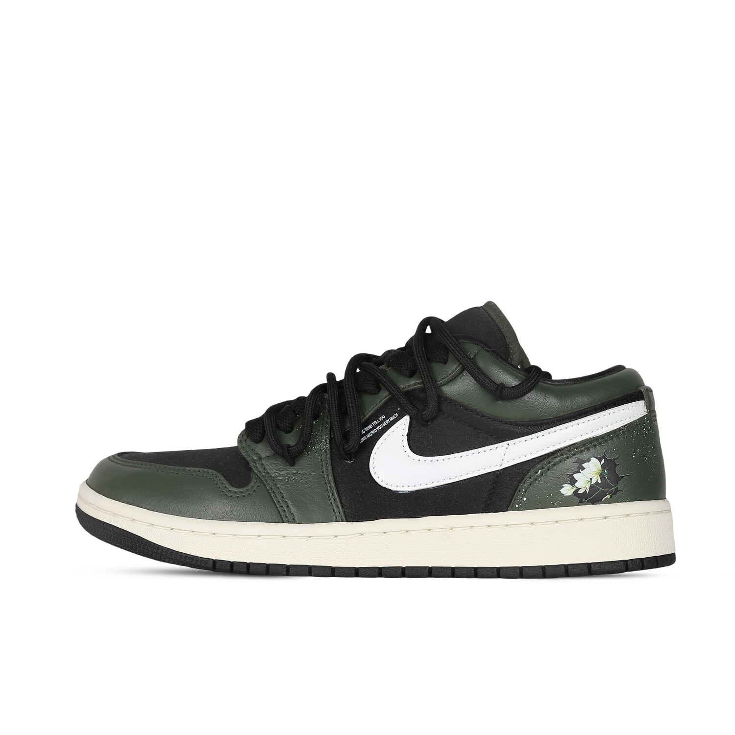 

Jordan Air Jordan 1 винтажные баскетбольные кроссовки женские, Black/Green