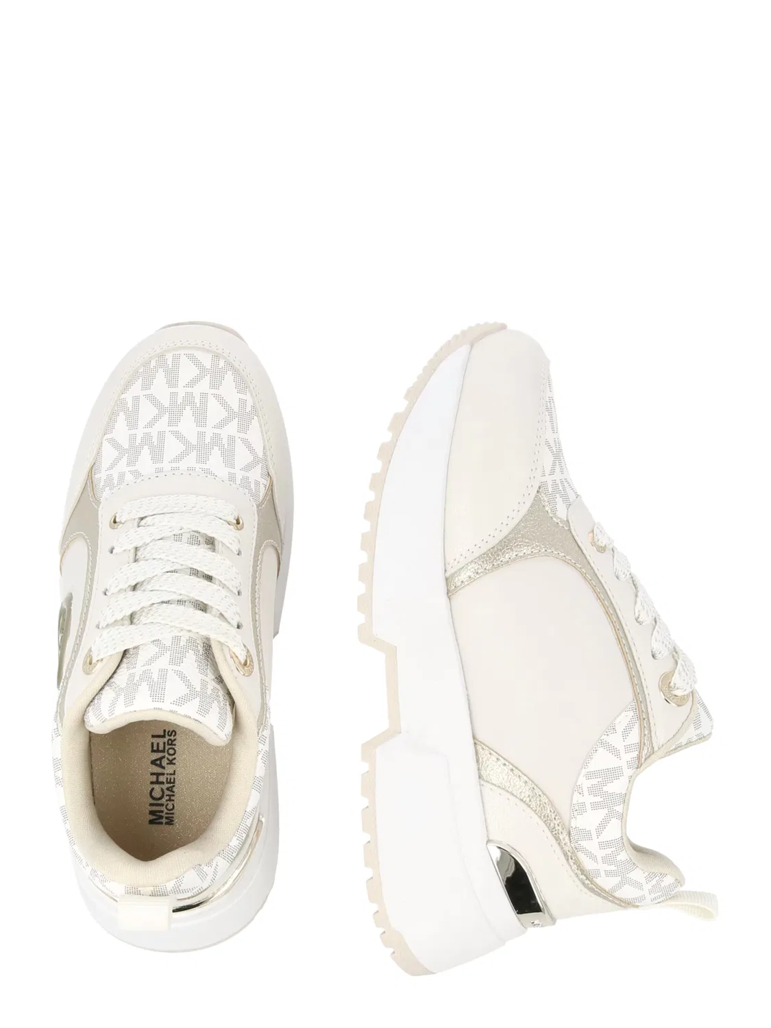 Кроссовки 'COSMO MEYERS II' Michael Kors Kids, Cream — фото 2