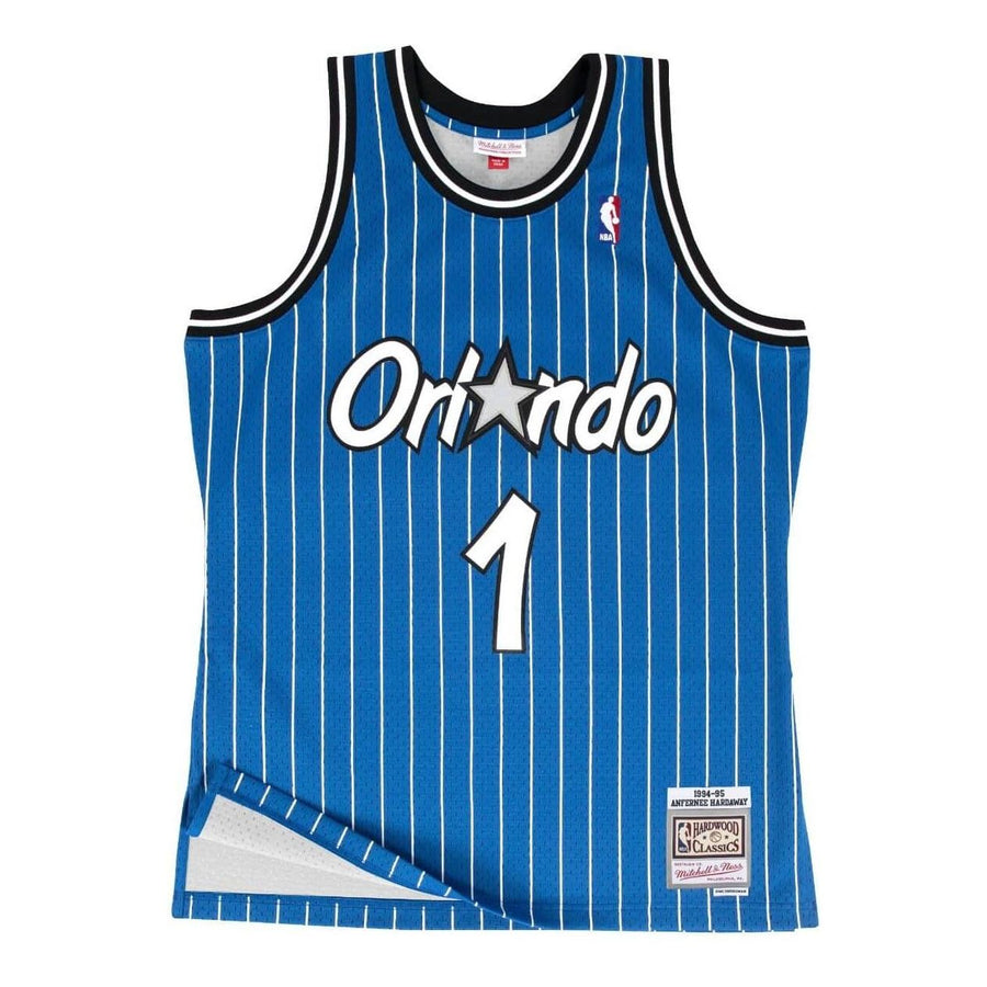 

Джерси Mitchell & Ness NBA Anfernee Hardaway Orlando Magic Road 1994/95 Swingman Jersey #1, синий