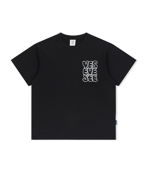 

Футболка с логотипом, C YESEYESEE, черный