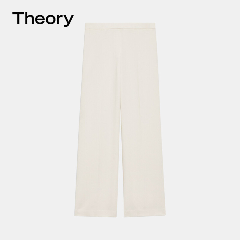 

Брюки женские Theory с эластичной резинкой на талии, кремовый