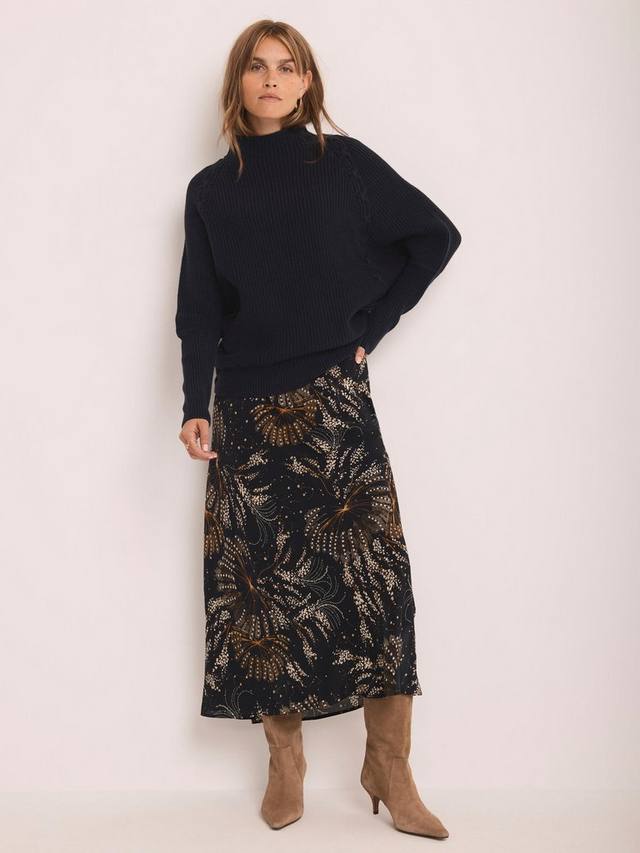 

Печатная юбка-полусолнце Mint Velvet