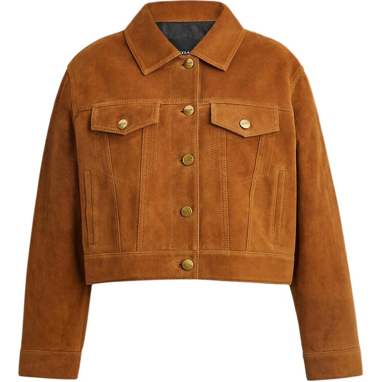 

COACH Куртка FW25 женская, Brown