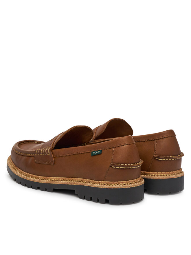Мокасины Jett Lug 803961420002 Polo Ralph Lauren, коричневый — фото 3