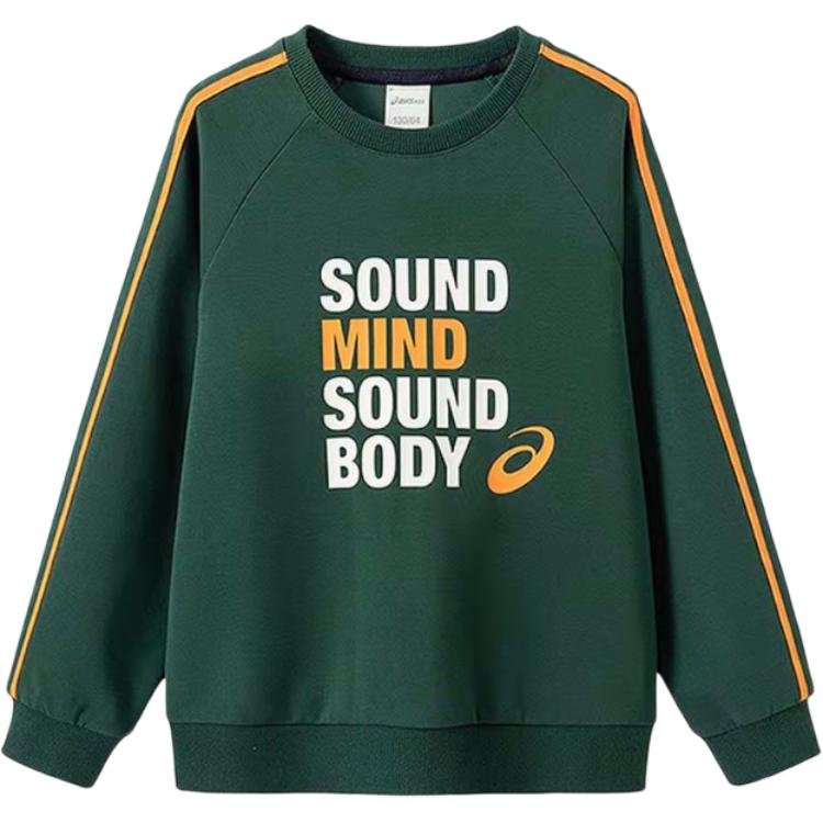 

Спортивный свитшот для подростков ASICS, зеленый