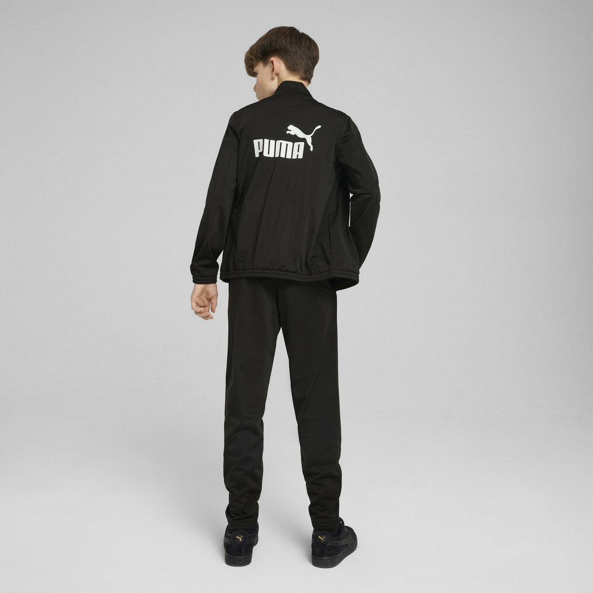 Детский костюм из полиэстера, размер 120-160 см (верх и низ). Puma, PUMA Black — фото 2