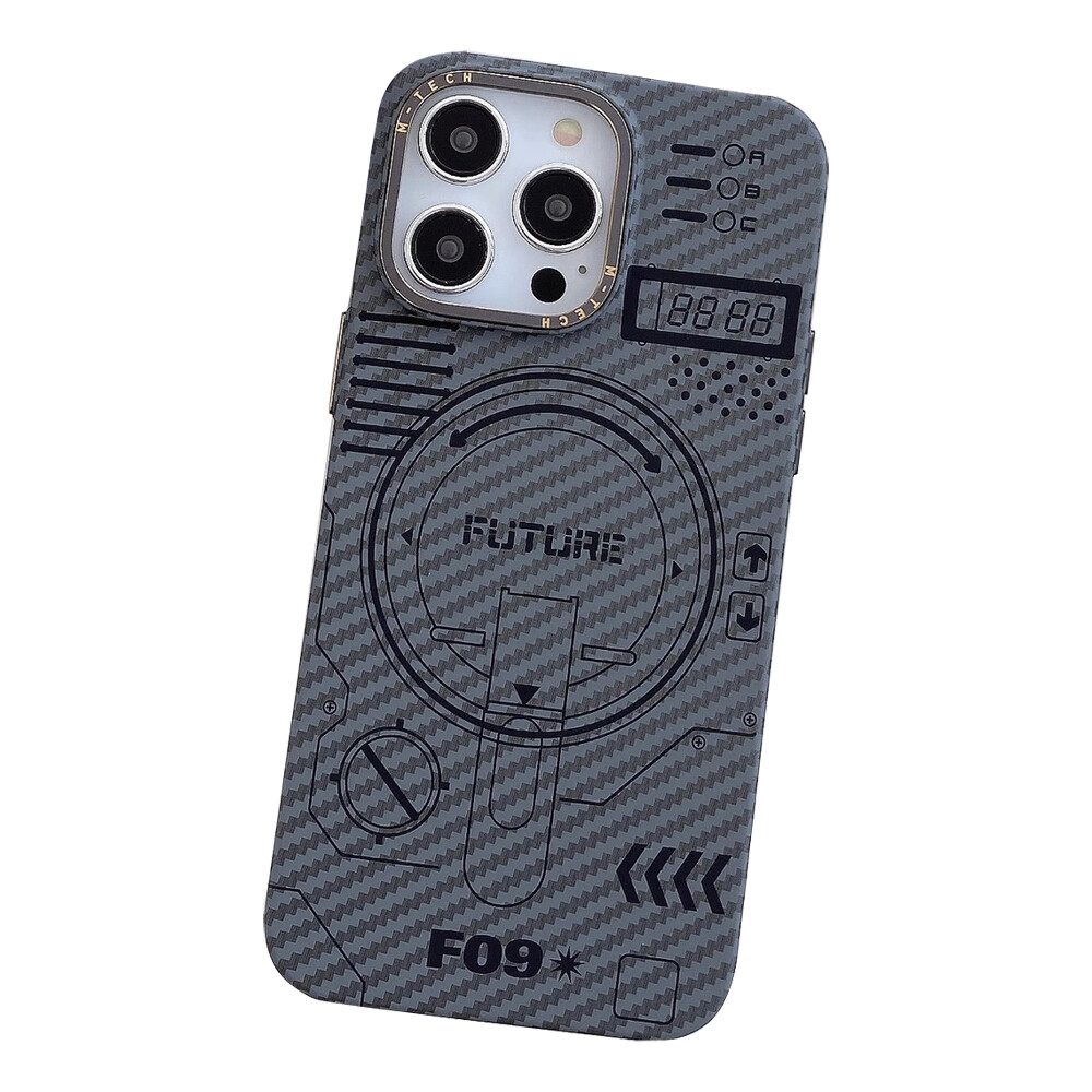 

Чехол для телефона Gpadparts, Black Gray F09 Mecha Wind