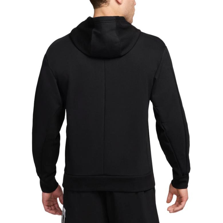 Теннисная толстовка Heritage для мужчин с технологией Dri FIT Nike, черный — фото 4