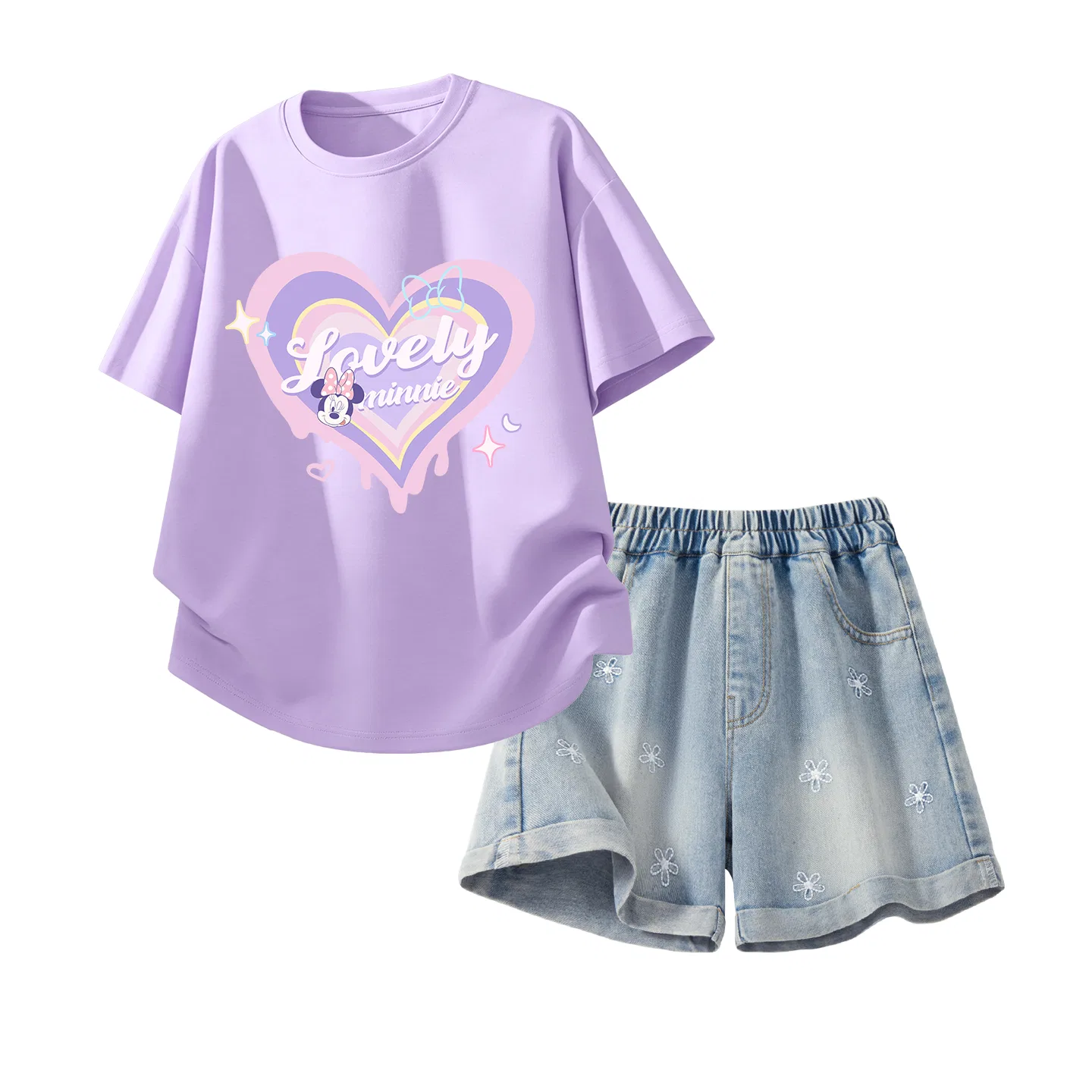 Детский спортивный костюм Disney Kids Casual Sportswear бело-синий — фото 3