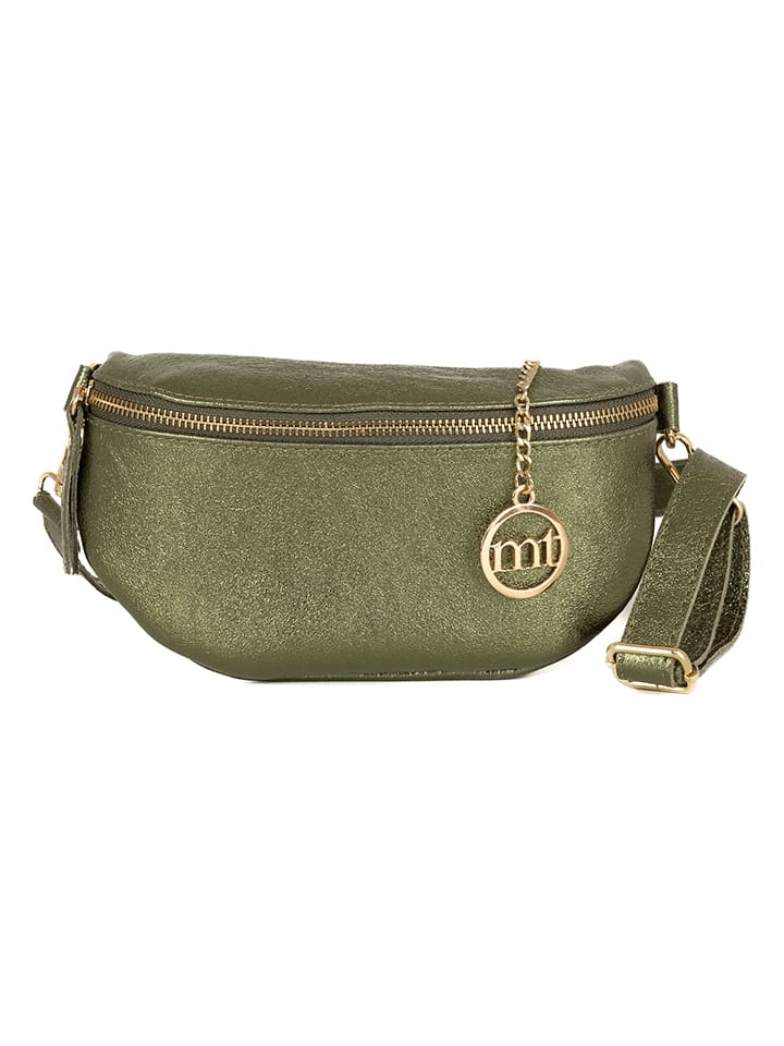 

Наплечная сумка Mia Tomazzi, цвет khaki - (b)23 x (h)13 x (t)2 cm
