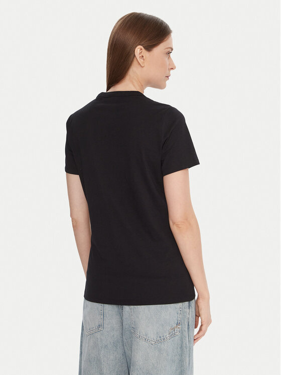 Футболка slim fit C_Elogo 50551428 Boss, черный — фото 3