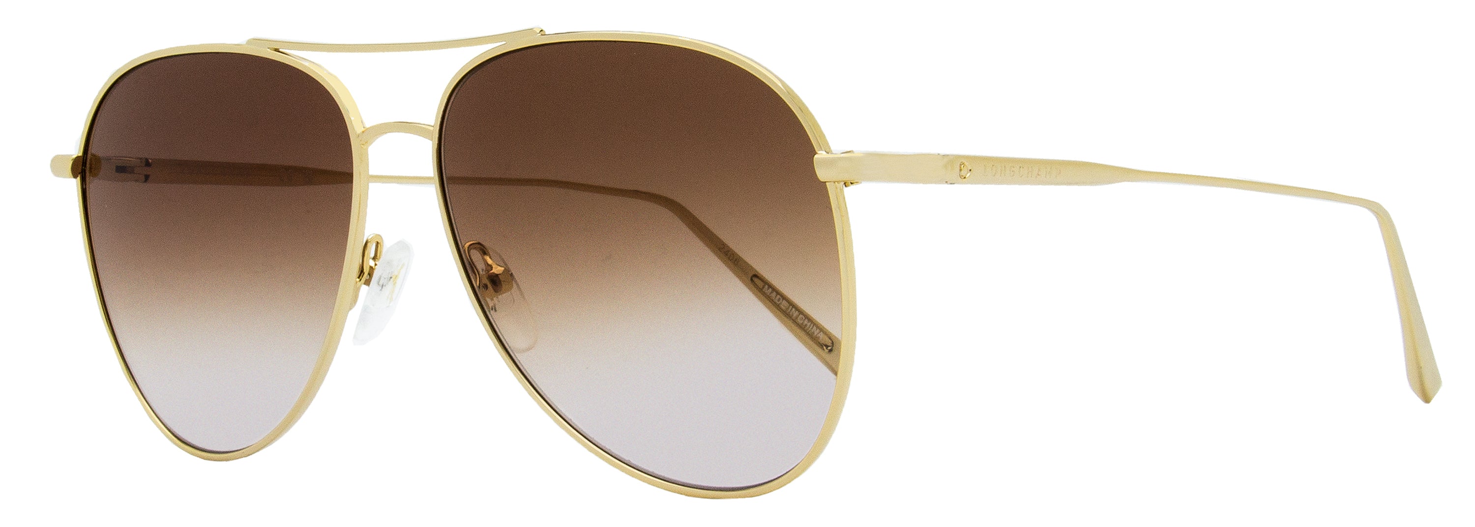 

Женские солнцезащитные очки-пилоты Longchamp LO139S 718 Gold 59 мм