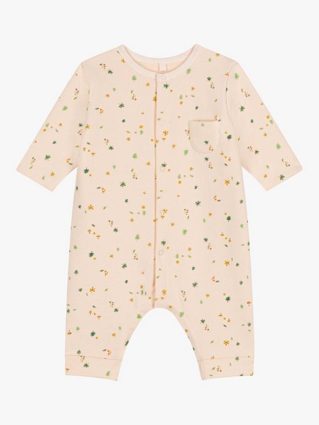 

Детское удобное хлопчатобумажное боди Petit Bateau, цвет Avalanche/Multi