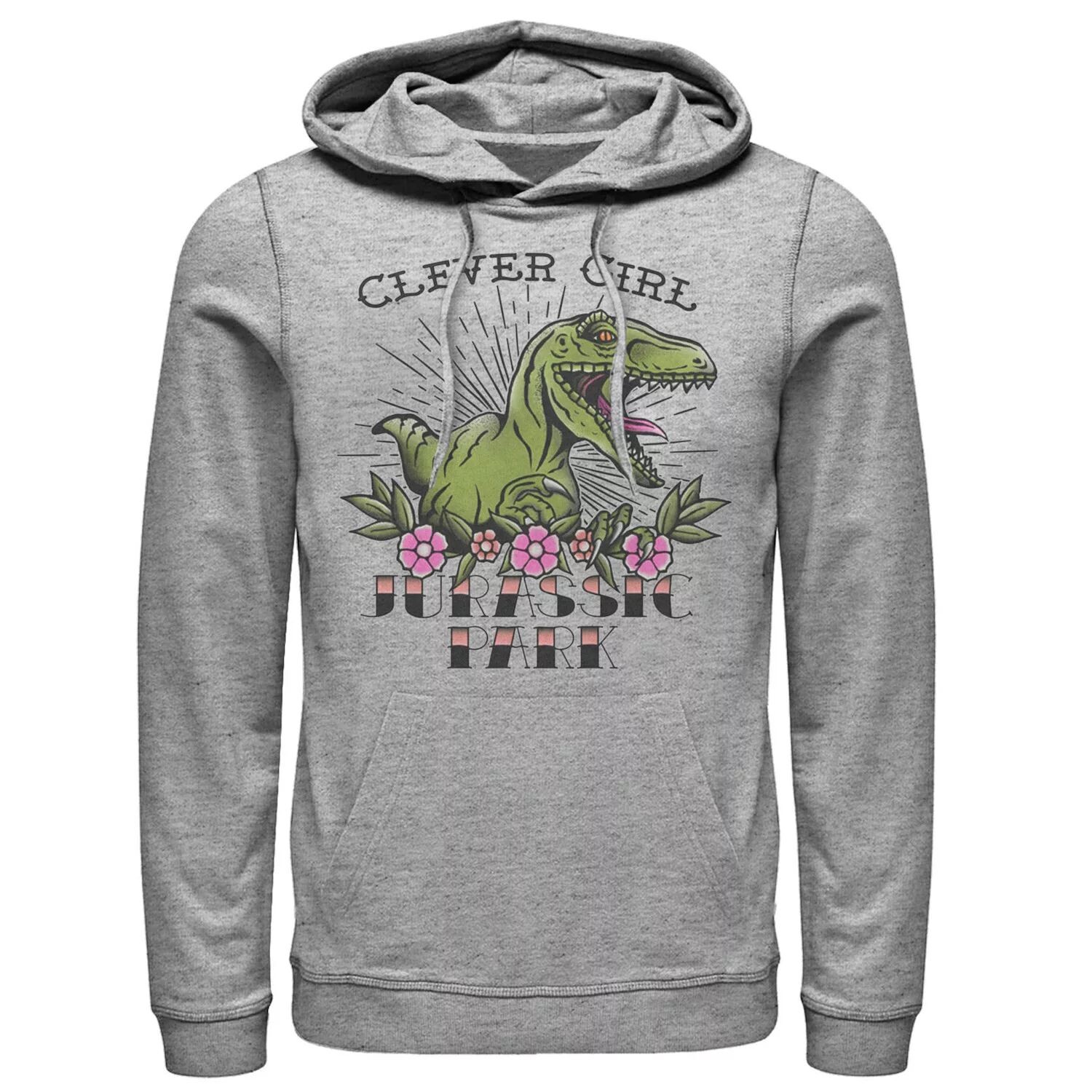 

Мужская толстовка с рисунком «Парк Юрского периода» Velociraptor Clever Girl Licensed Character