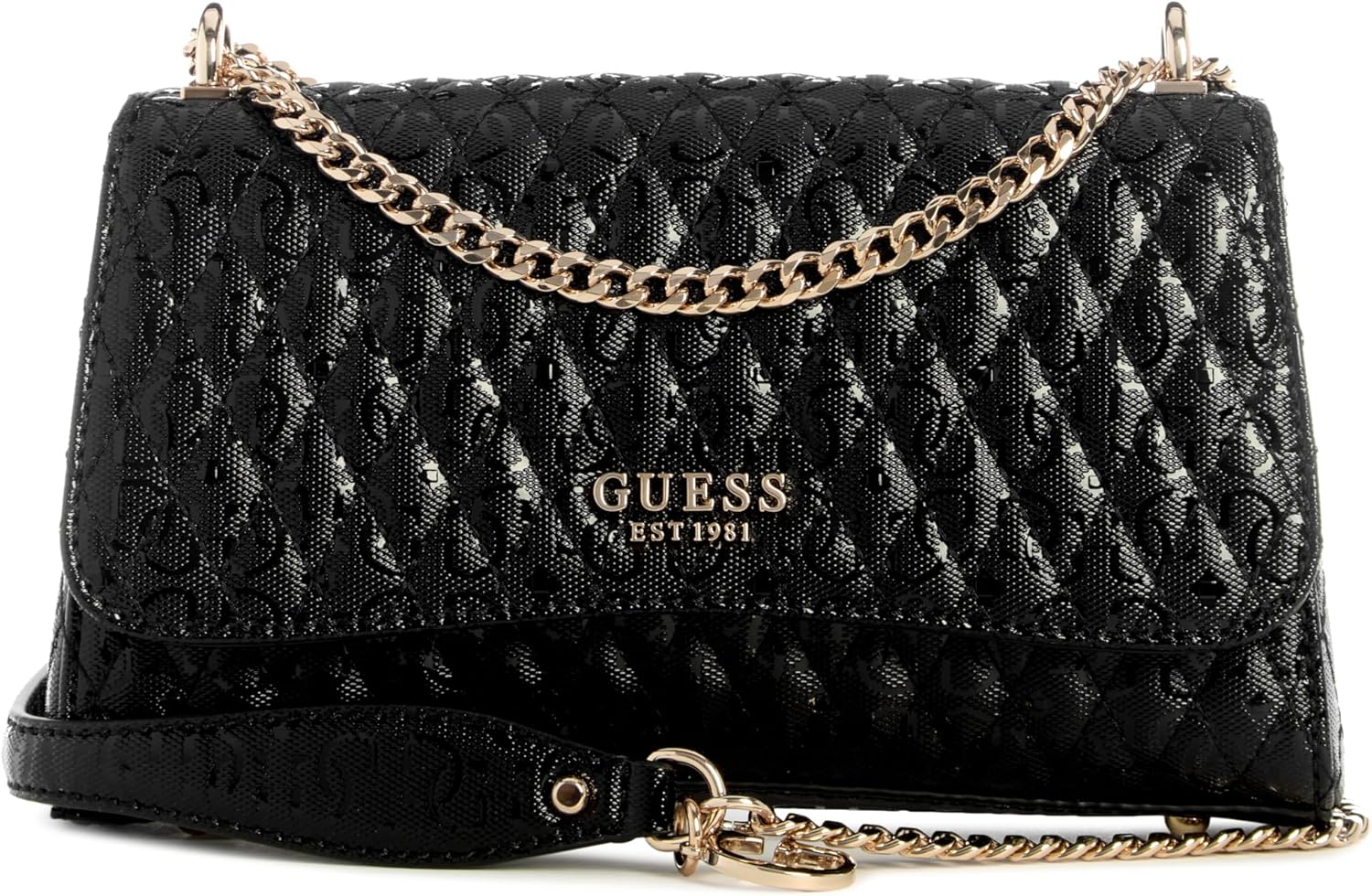 

Женская сумка-трансформер GUESS Betula Crossbody Flap, Black