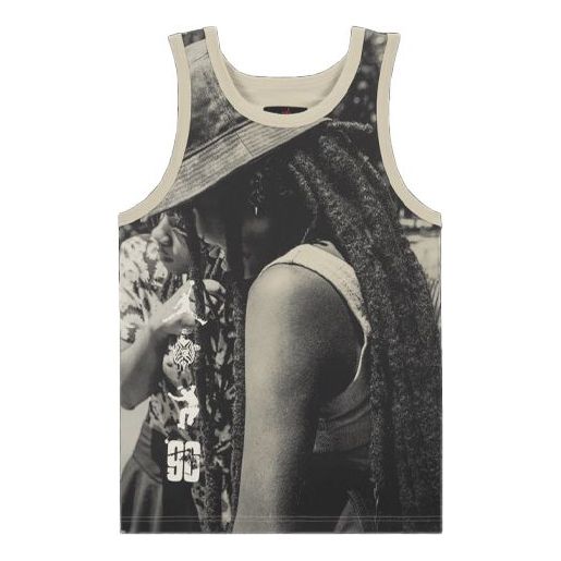 

Спортивный топ Air Jordan x UNION x Bephies Beauty Supply Tank Top 'RATTAN' FD4240-206, серый