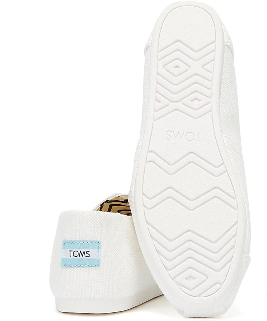 Женские эспадрильи TOMS Alpargata с веревочной подошвой, белый — фото 4