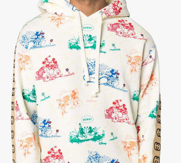Толстовка Disney Mickey Mouse Printed for Men White, белый — фото 2
