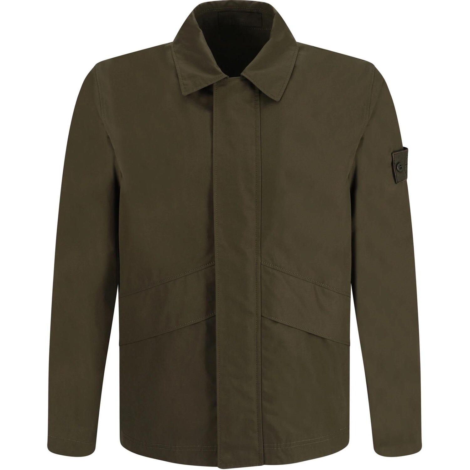 

Куртка мужская оливково-зеленая Stone Island, оливково-зеленый
