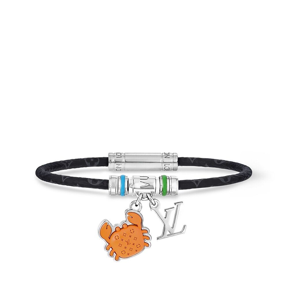 

Браслет Keep It Crab Louis Vuitton, серый