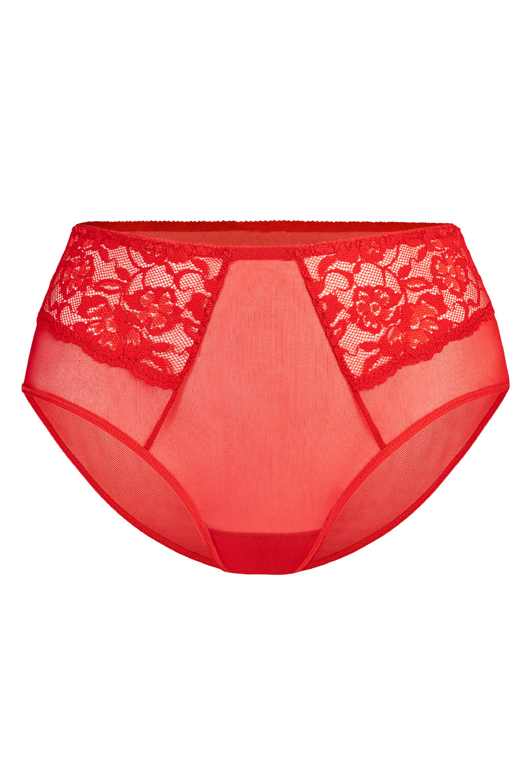 

Трусы Teyli Hohe Taille mit floraler Spitze Vida, красный