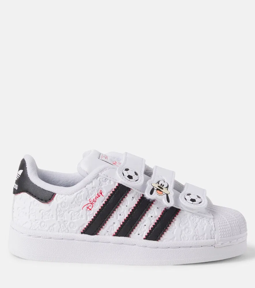 Кроссовки x Disney Superstar Adidas Originals Kids, белый — фото 3