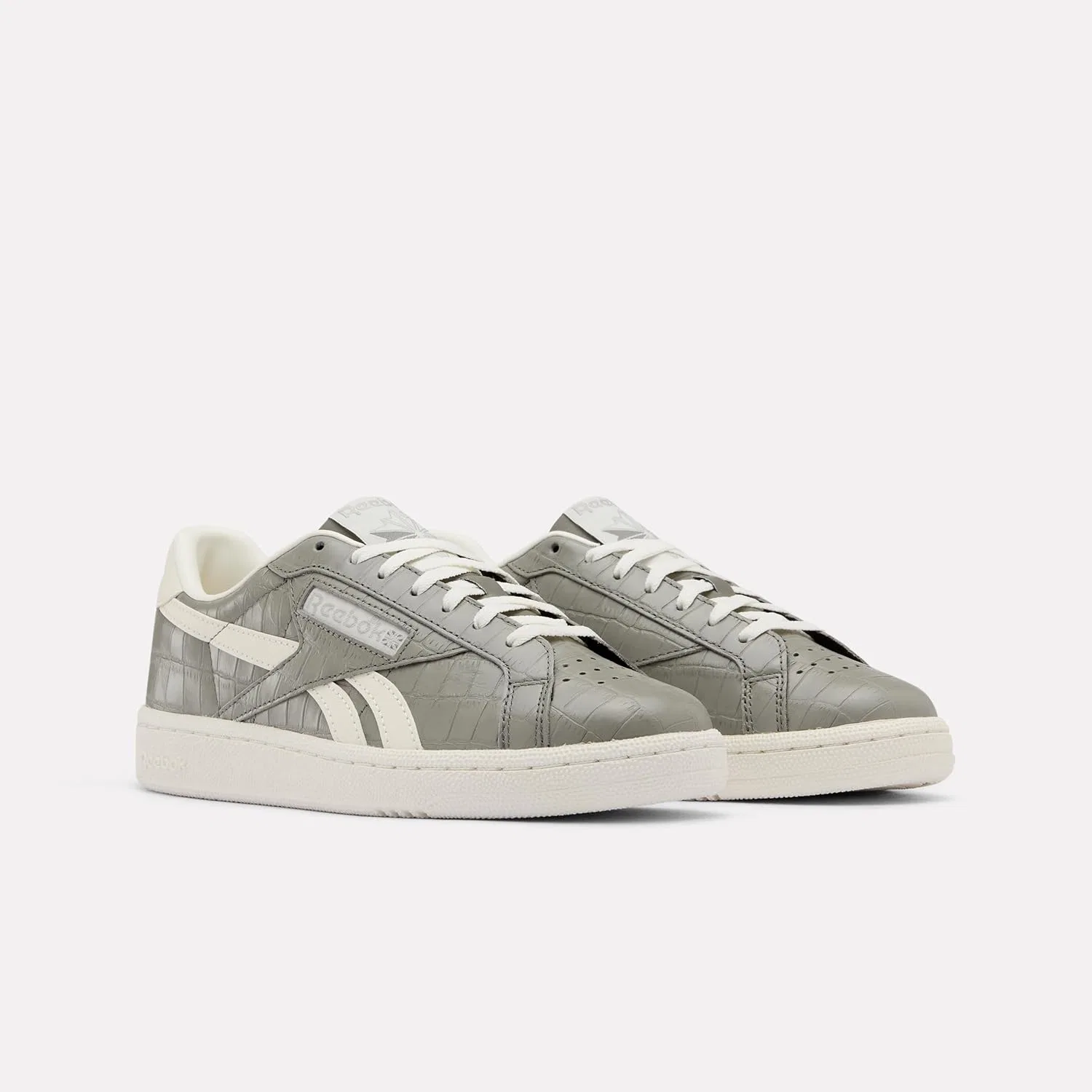 Кроссовки теннисные Reebok Club C Grounds, Stillgrey Chalk Escape Grey — фото 4