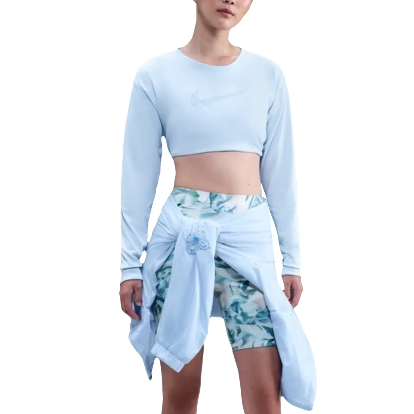 

Nike Dri Fit футболка женская фиолетово-синяя с круглым вырезом Moderate, Синий, Nike Dri Fit футболка женская фиолетово-синяя с круглым вырезом Moderate