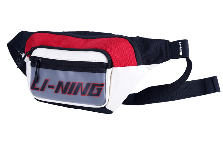 

Li Ning ПОДКЛАДКА Поясная сумка унисекс, Черный/Университетский красный