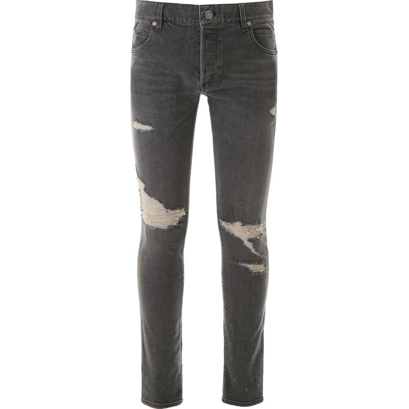 

Джинсы мужские черные BALMAIN