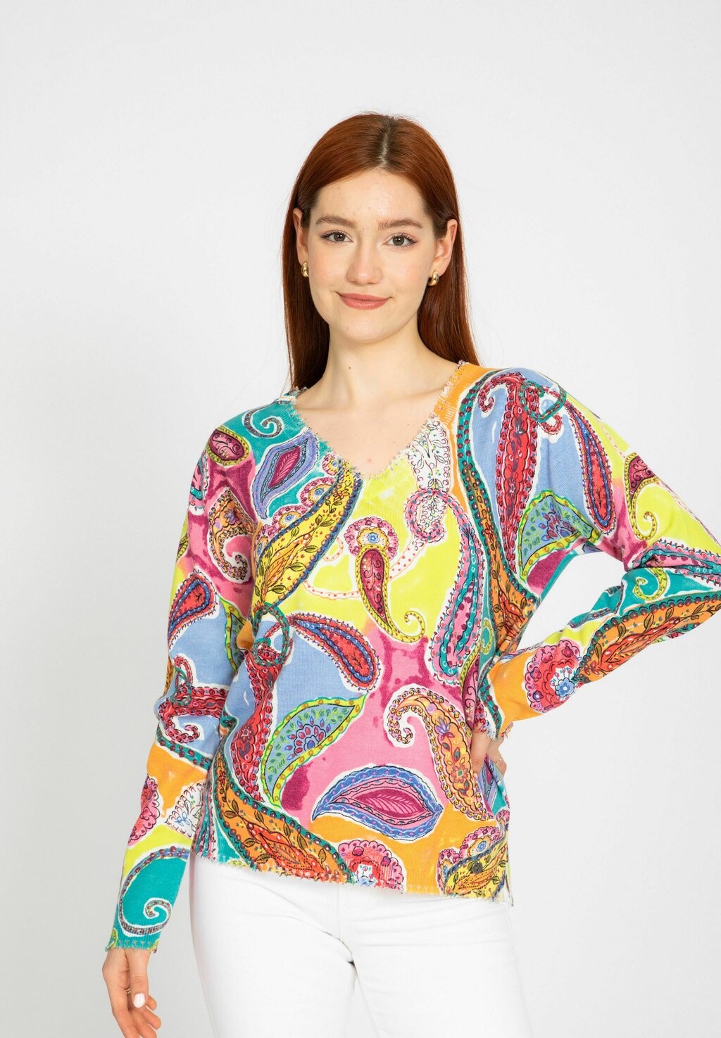 

Джемпер PULLOVER VICCI Germany, мультиколор