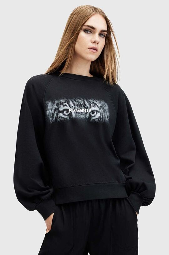 

STARE CYGNI хлопковая толстовка AllSaints, черный