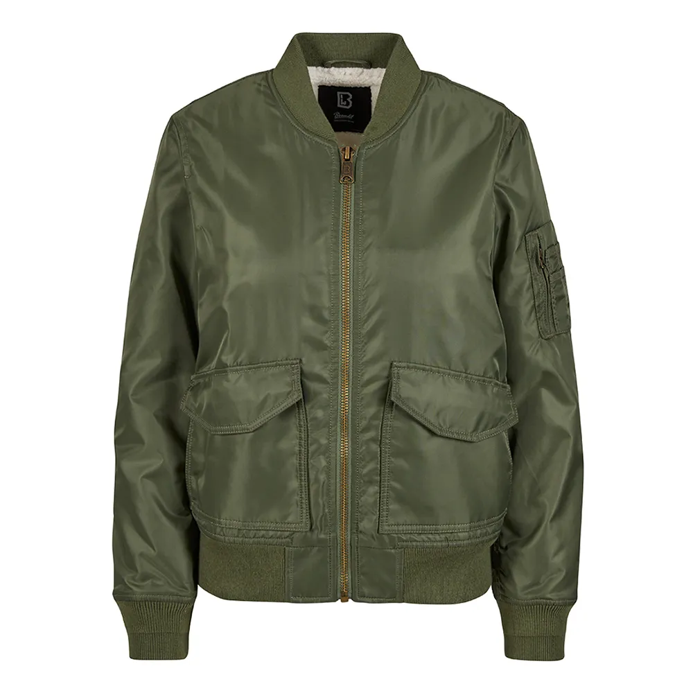 

Куртка Brandit Sherpa, зеленый